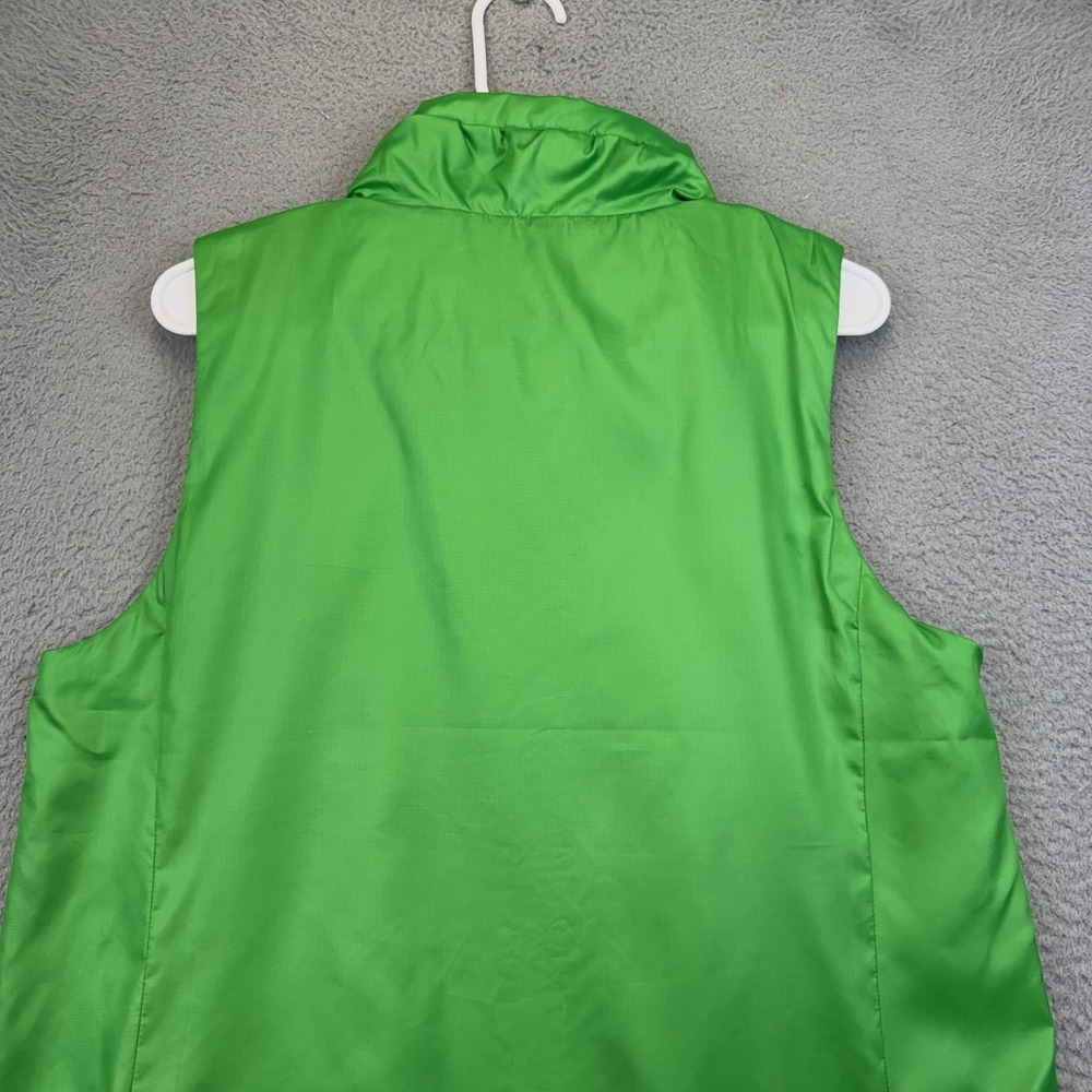 Polo Golf‎ Ralph Lauren Vest Womens Large Green Water Repellent Windbreaker - Picture 5 of 13